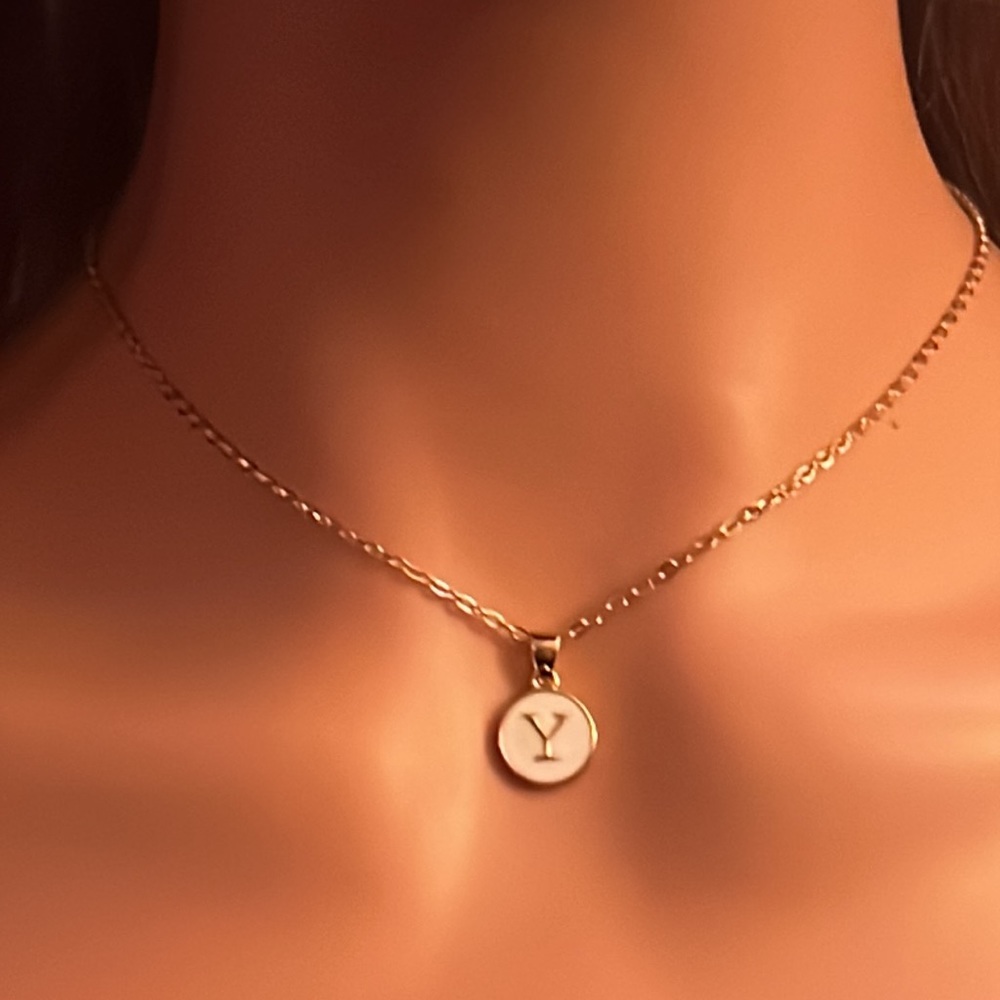 Y Letter Necklace